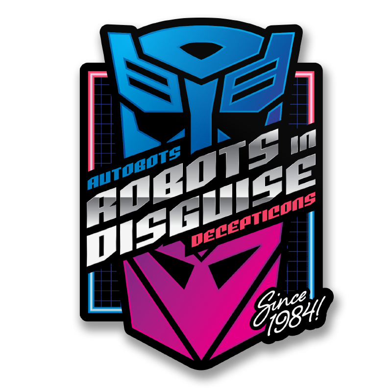 Robots in Disguise Sticker