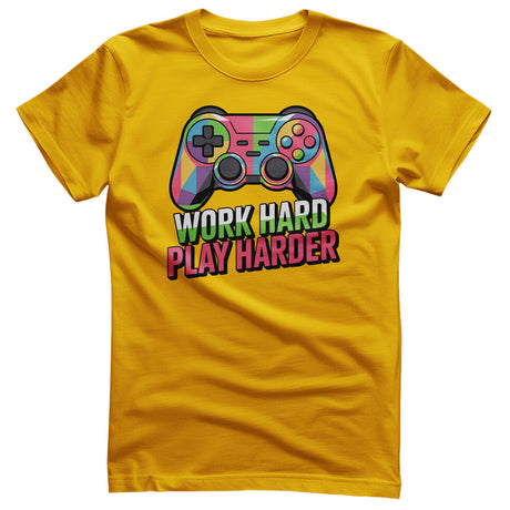 Work Hard - Play Harder Tee