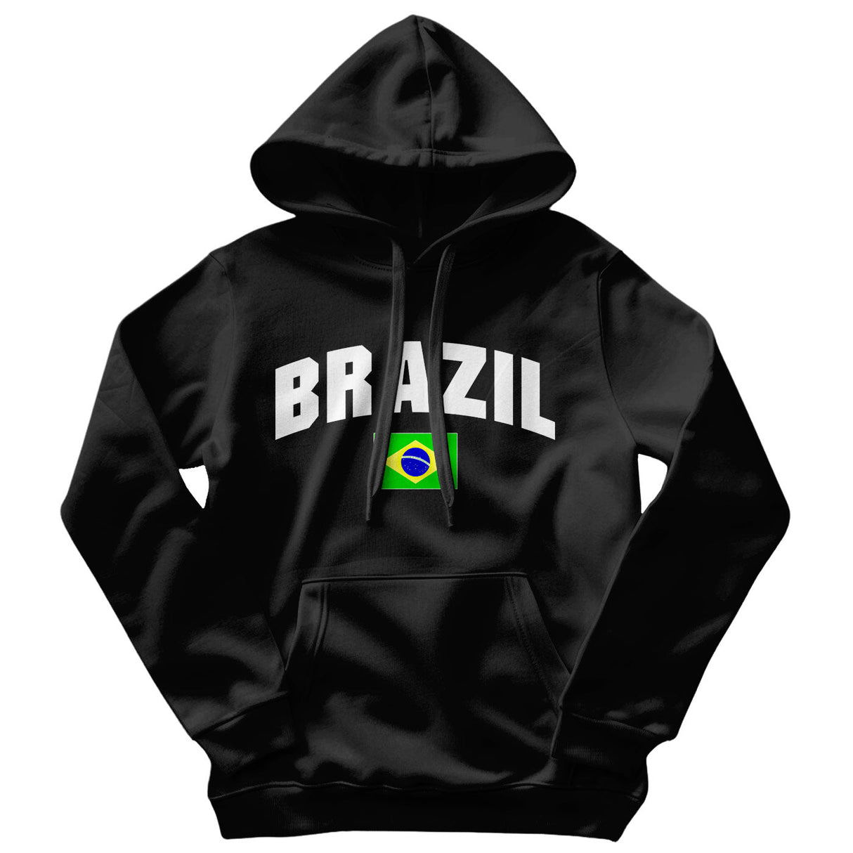 Brazil Flag Hoodie