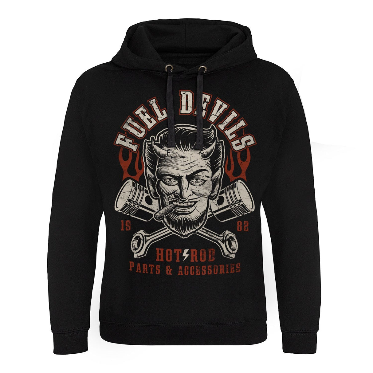 Fuel Devils Satans Pistons Epic Hoodie