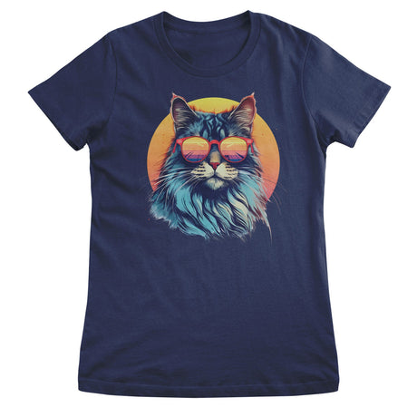 Sunset Cat Shades Top