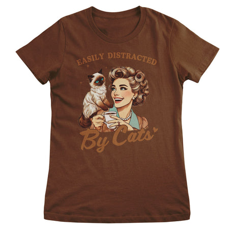 Easily Distracted By Cats Top