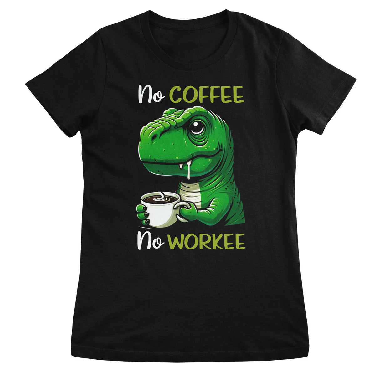 No Coffee - No Workee Girly Top