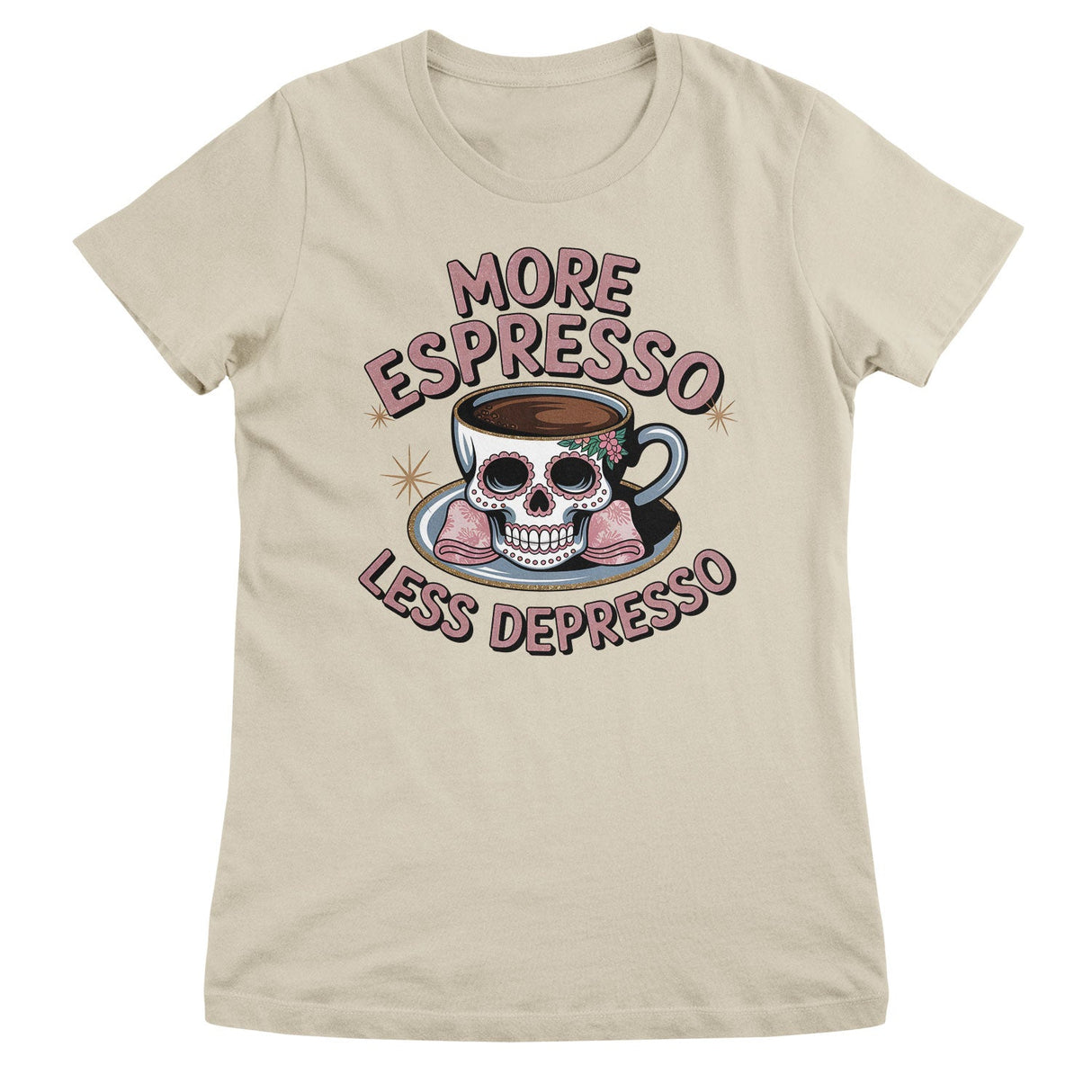 More Espresso - Less Depresso Girly Top