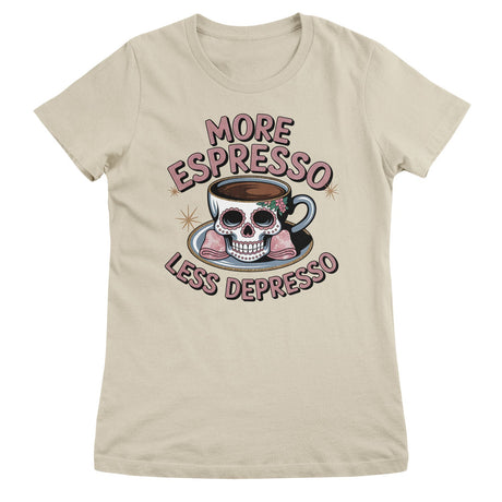More Espresso - Less Depresso Girly Top