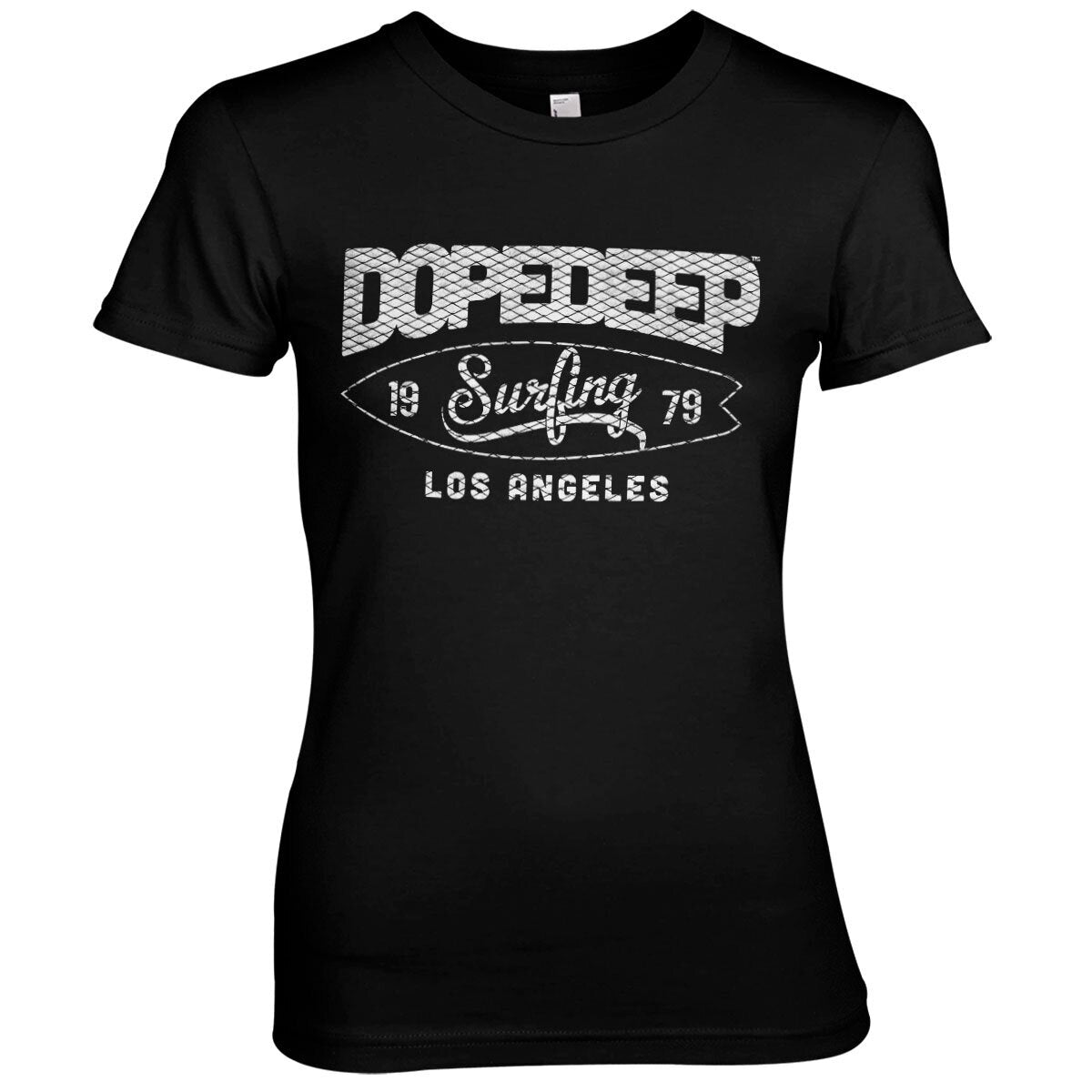 D&D Los Angeles Surfing Girly Tee