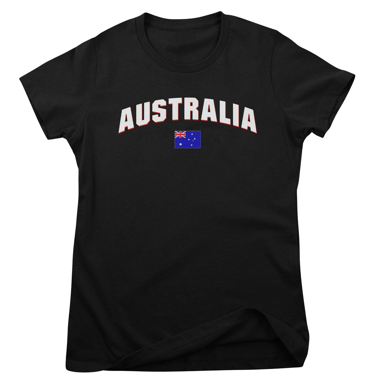 Australia Flag Girly Tee