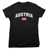 Austria Flag Girly Tee