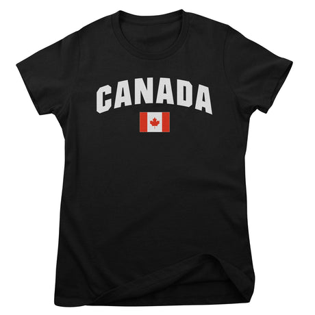 Canada Flag Girly Tee