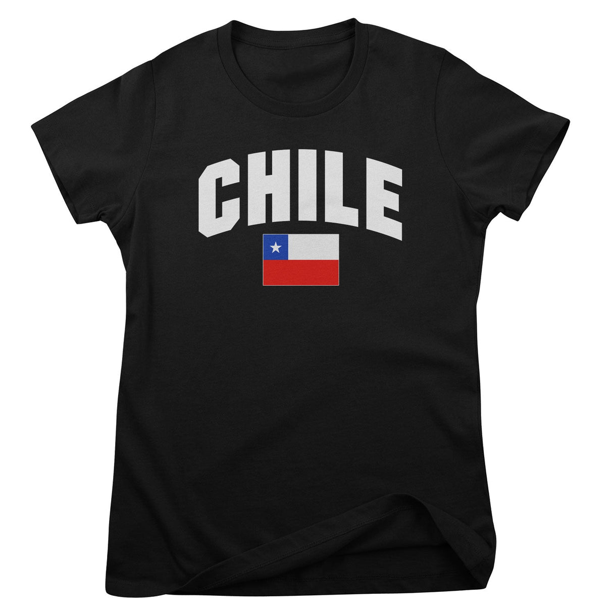 Chile Flag Girly Tee