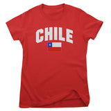 Chile Flag Girly Tee