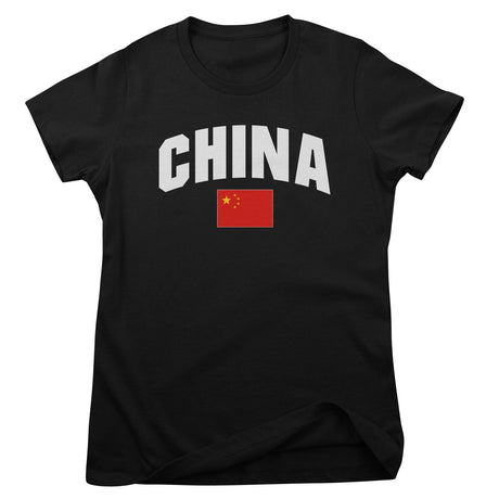 China Flag Girly Tee