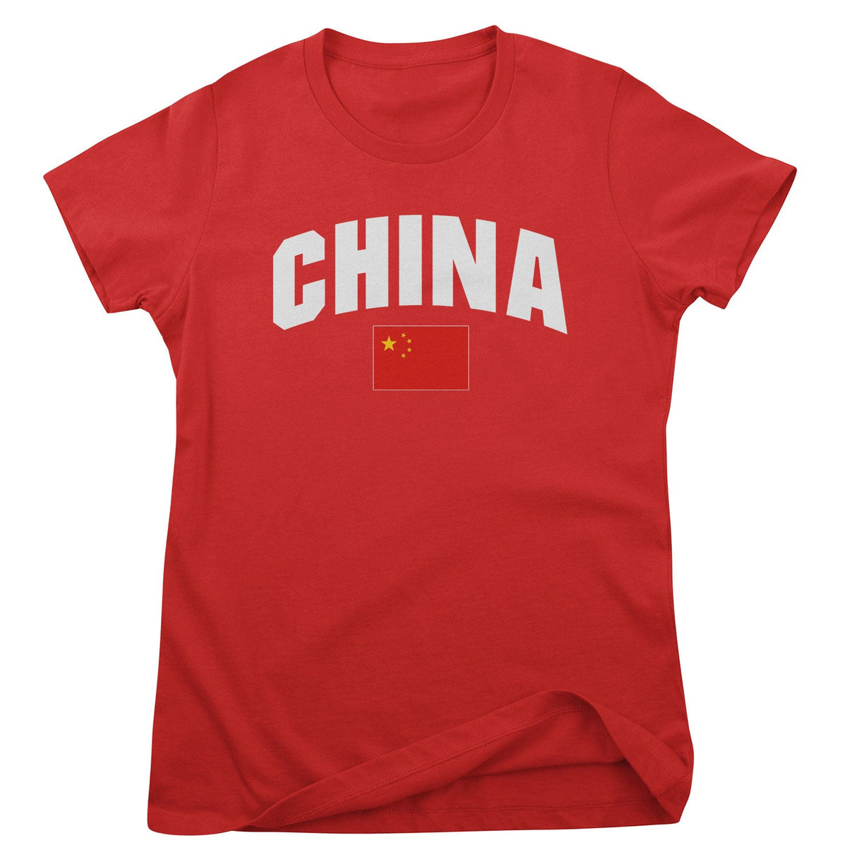 China Flag Girly Tee