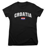 Croatia Flag Girly Tee
