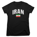 Iran Flag Girly Tee