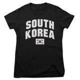 South Korea Flag Girly Tee