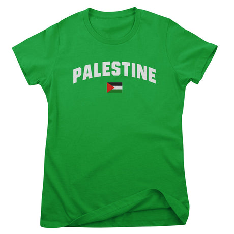 Palestine Flag Girly Tee