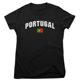 Portugal Flag Girly Tee