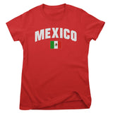 Mexico Flag Girly Tee