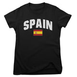 Spain Flag Girly Tee