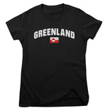 Greenland Flag Girly Tee