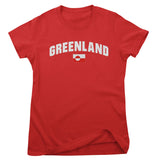 Greenland Flag Girly Tee