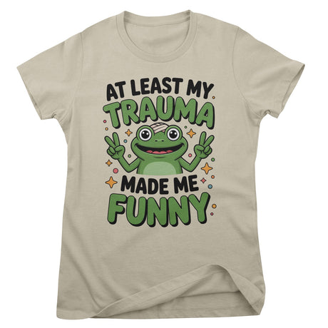 Trauma Made Me Funny Girly Top
