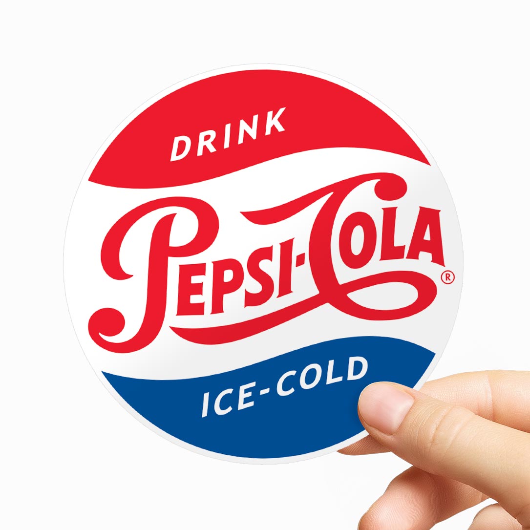 Drink Ice-Cold Pepsi Sticker