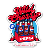 Wild Cherry Pepsi Sticker