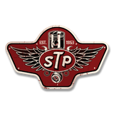 STP Piston Emblem Sticker