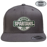 MSU Spartans Patch Premium Snapback Cap