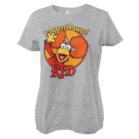 Red - Fragggrrrl Power Girly Tee