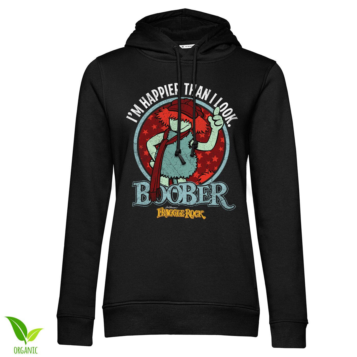 Boober - Happier Than I Look Girls Hoodie