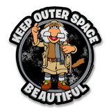 Keep Outer Space Beautiful Sticker