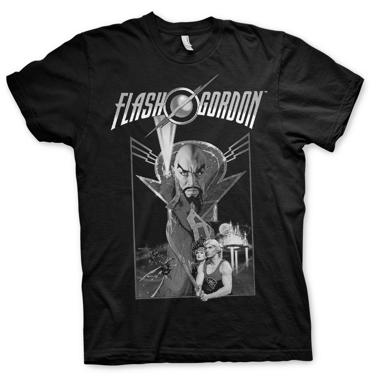 Flash Gordon Vintage Photo Big & Tall T-Shirt