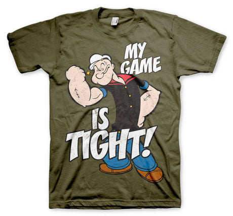 Popeye - Game Is Tight T-Shirt