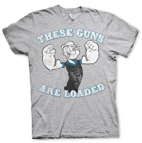 Popeye - These Guns Are Loaded T-Shirt