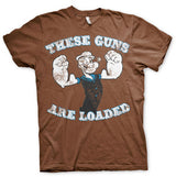 Popeye - These Guns Are Loaded T-Shirt