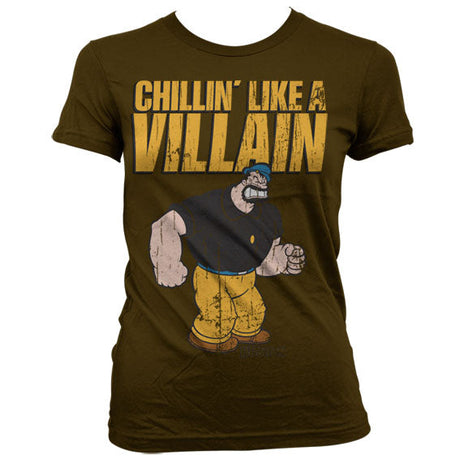 Chillin´Like A Villain Girly T-Shirt