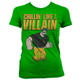 Chillin´Like A Villain Girly T-Shirt