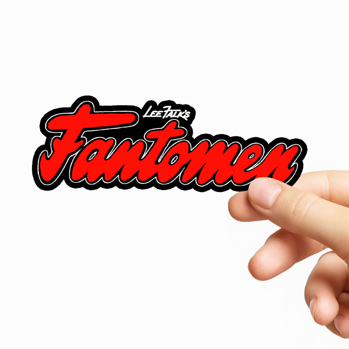 Lee Falk's Fantomen Logo Sticker