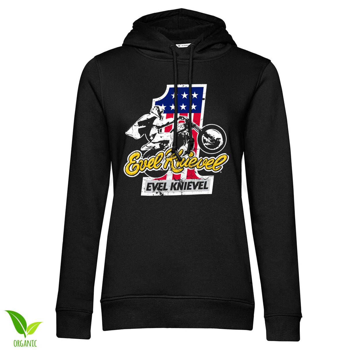 Evel Knievel No. 1 Girls Hoodie