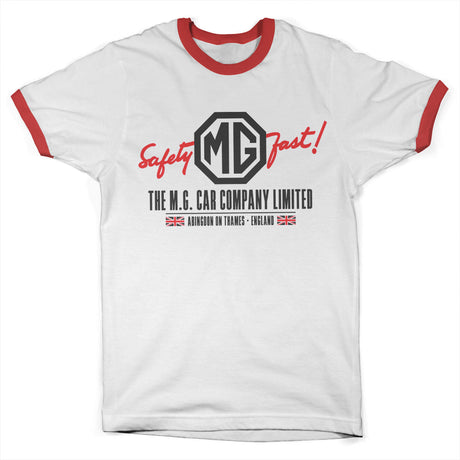 M.G. Cars Co. - England Ringer Tee