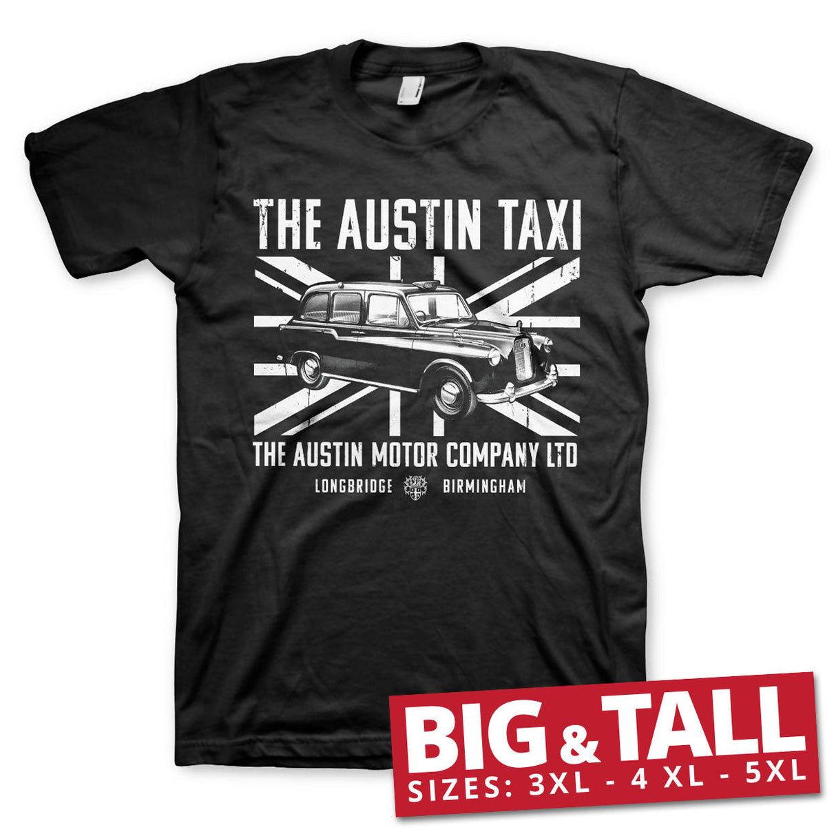 The Austin Taxi Big & Tall T-Shirt