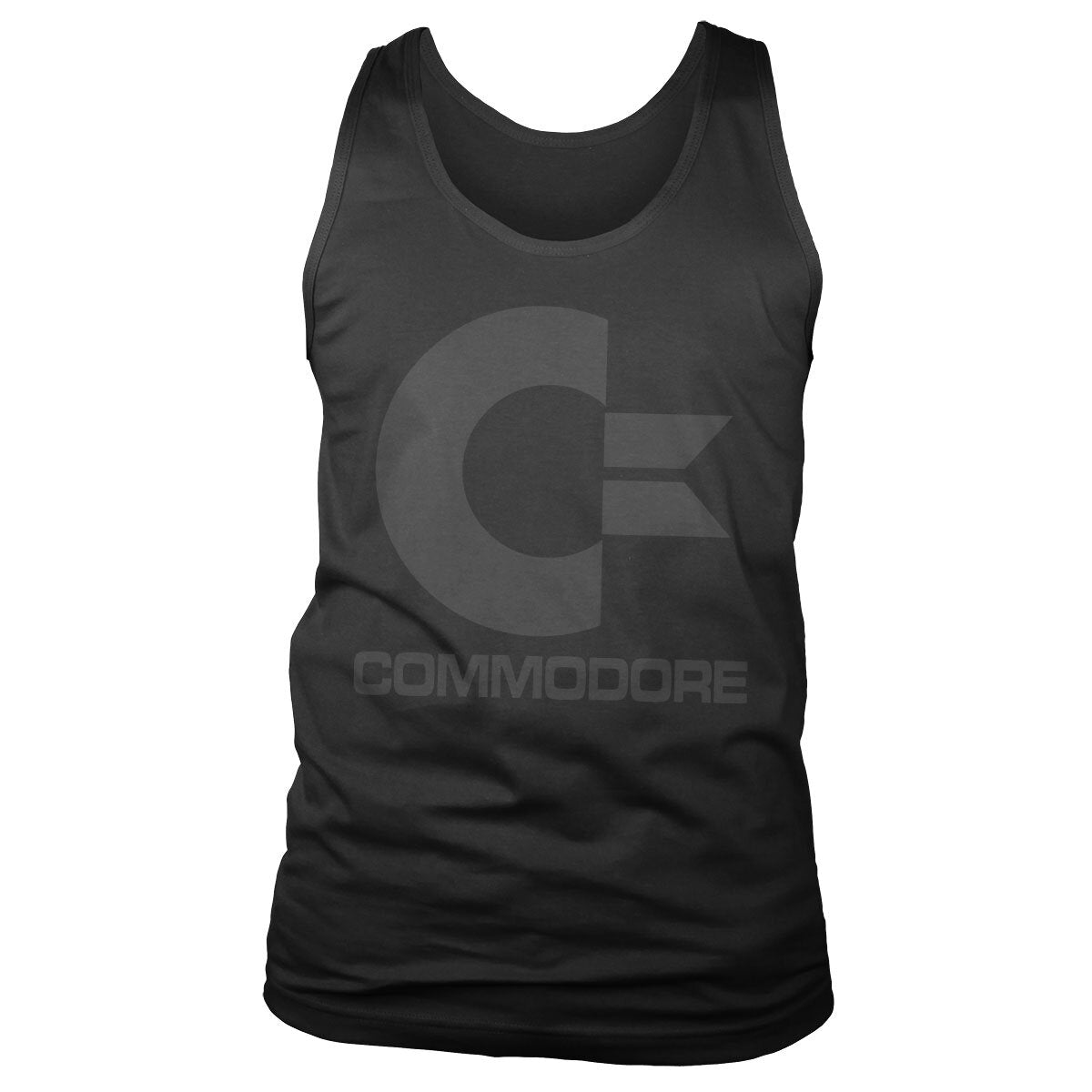 Commodore Black Logo Tank Top