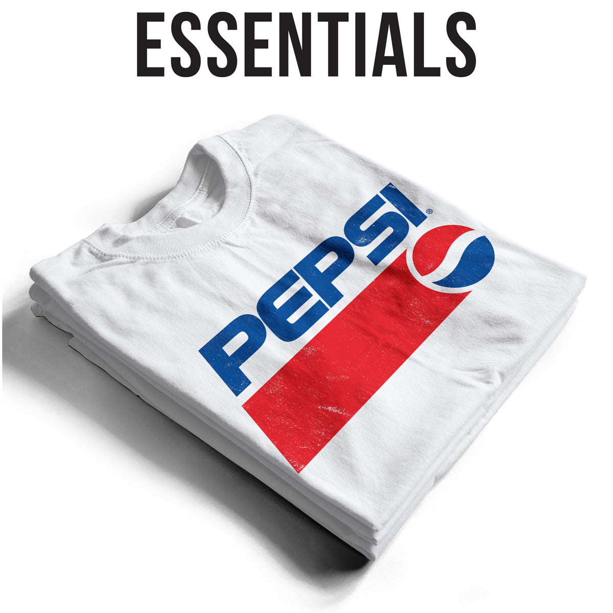 Pepsi Classic Washed Logo Bulk T-Shirt