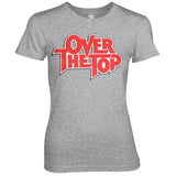 Over The Top Logo Girly Tee