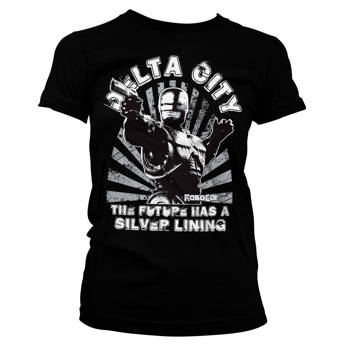 Robocop - Delta City Girly Tee