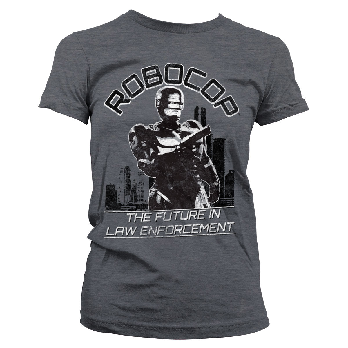 Robocop - The Future In Law Emforcement Girly Tee