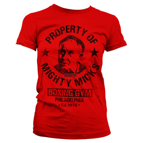 Rocky - Mighty Mick's Gym Girly Tee